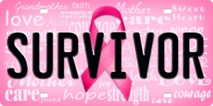 breast cancer survivor plate