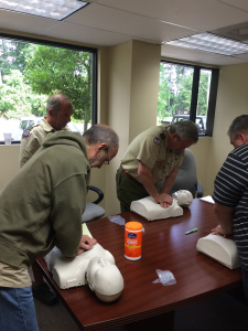 Boy Scout Troop CPR May 2015 Pic 1