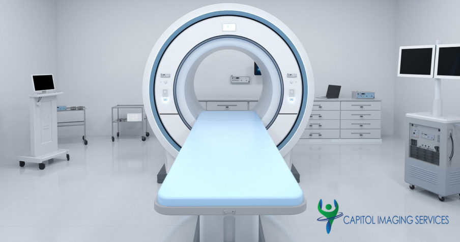MRI machine at Capitol Imaging Services