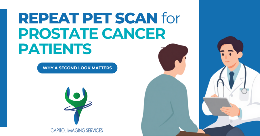 Repeat PSMA PET Scan for Prostate Cancer Patients - Study shows why a second look matters.